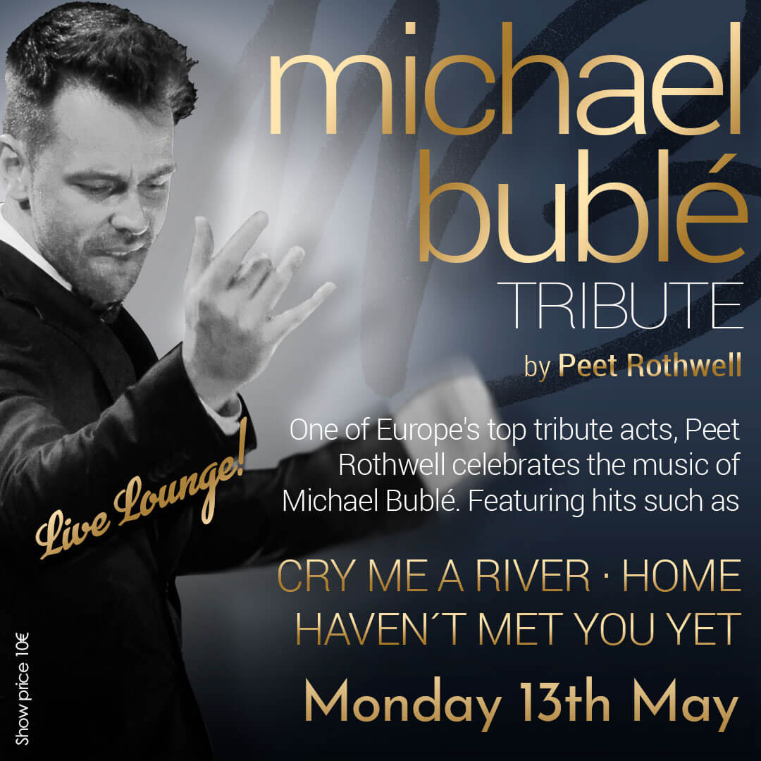 Michael Buble Tribute live in Marbella at La Sala