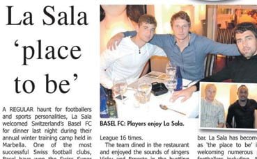 La Sala in Puerto Banus is “The Place to Be”