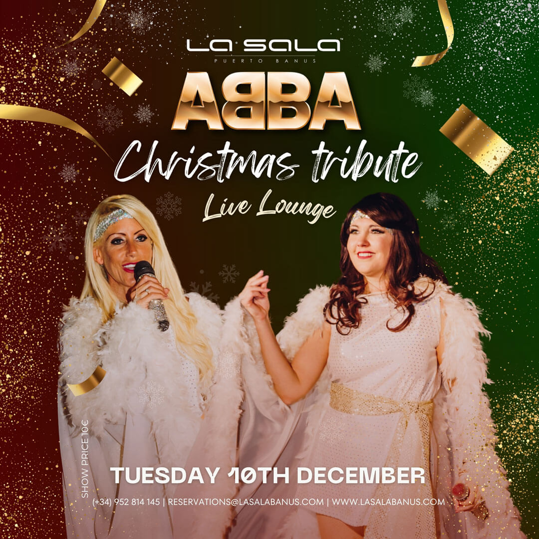 ABBA Christmas Tribute at La Sala in Marbella