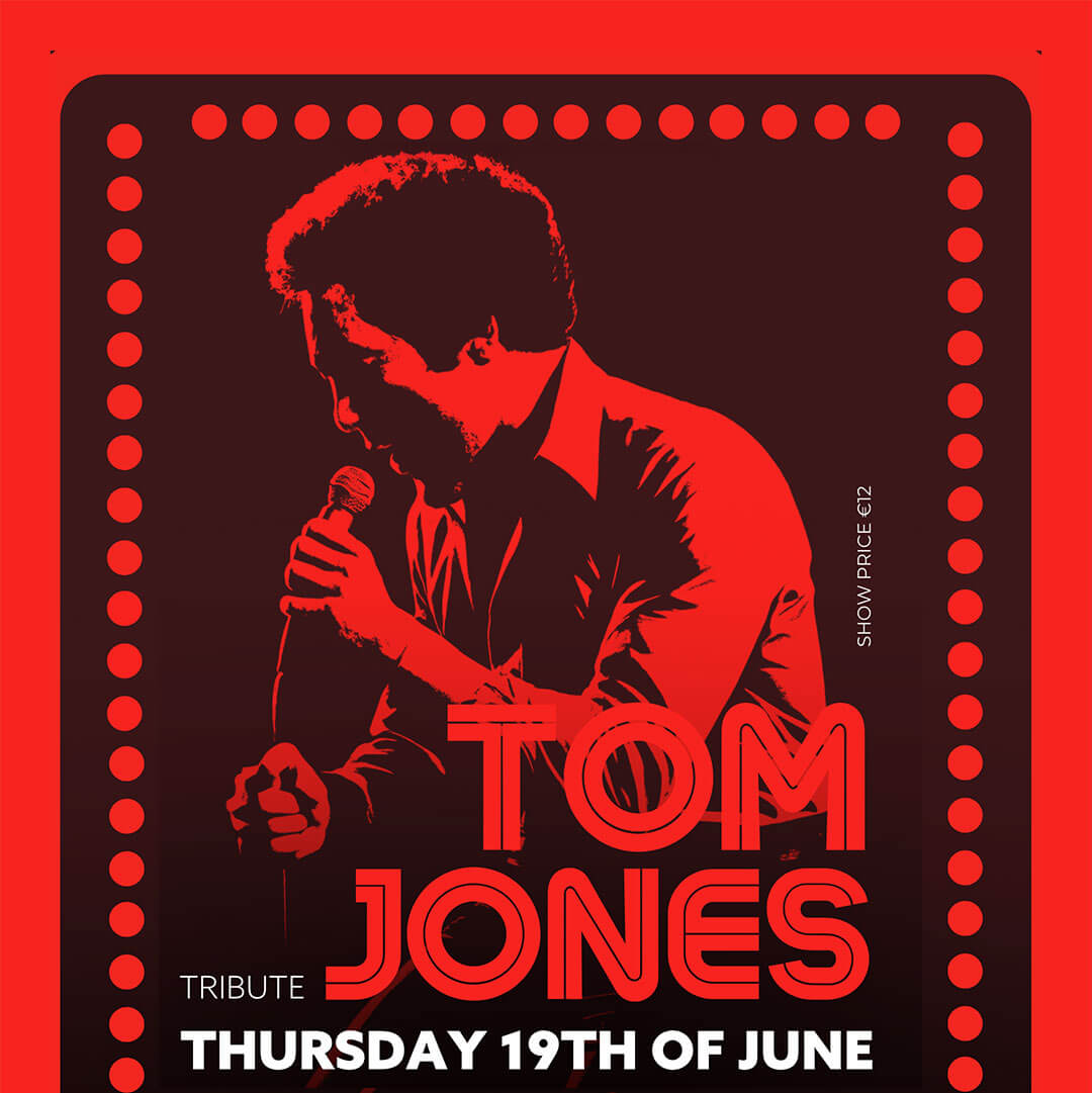 Tom Jones tribute in Marbella at La Sala Puerto Banu