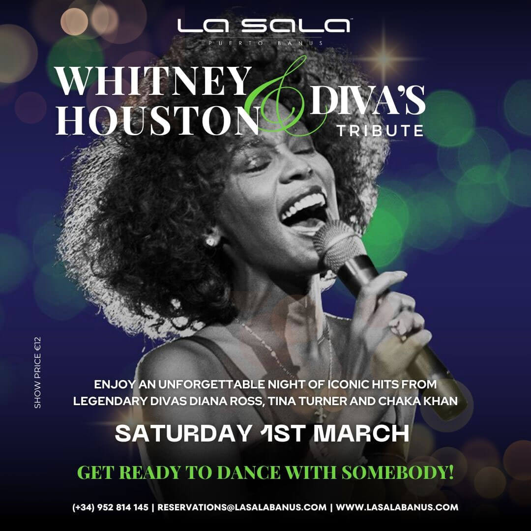 Whitney & Iconic Divas Tribute at La Sala Marbella