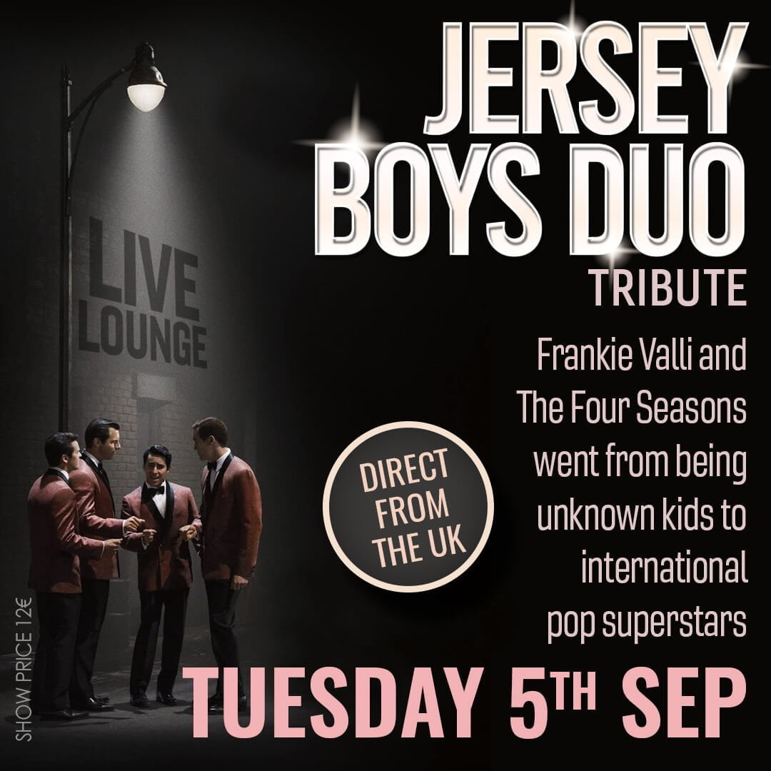 Jersey Boys Tribute in Marbella at La Sala