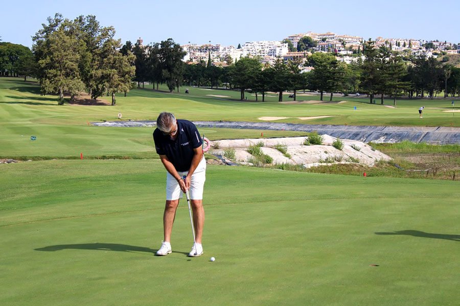 Sala Golfers take on Mijas Golf Club