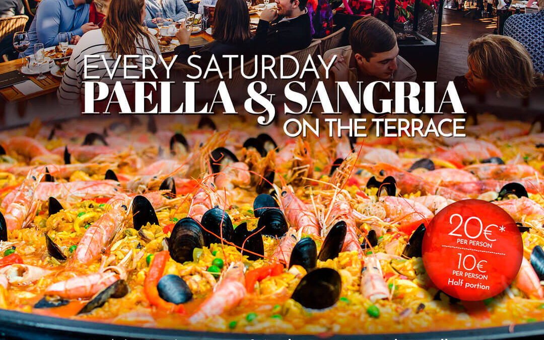 La Sala Puerto Banus Announce “Paella & Sangria on The Terrace” Every Saturday