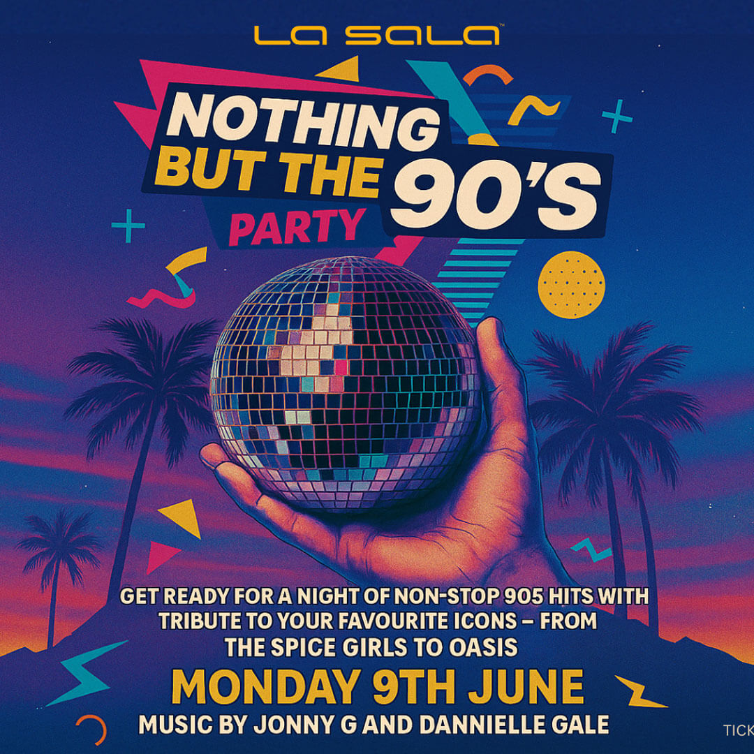 90s music in Marbella at La Sala